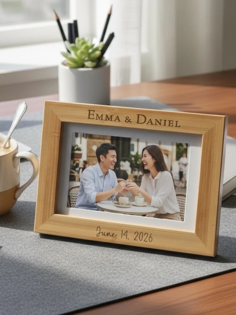 Custom Wooden Photo Frame 5” x 7”